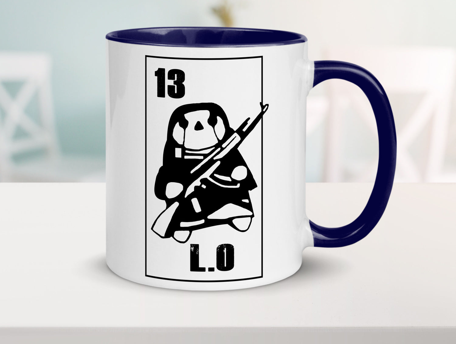 13 L.O lustiger Spruch Geschenk Humor Geschenkidee Tasse