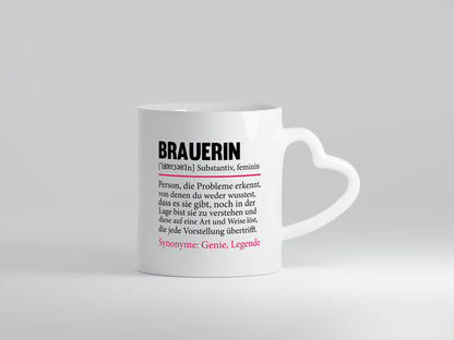 Brauerin | Bier Brauerei lustig Geschenkidee Humor Tasse