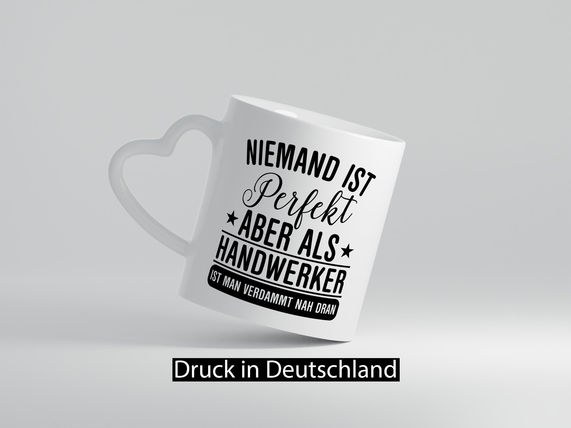 Verdammt nah dran: Handwerker |Handwerk lustiger Spruch Geschenk Humor