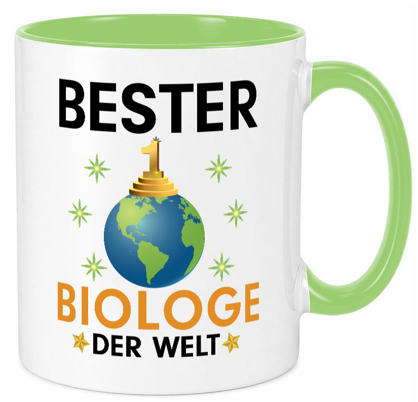 Welt Bester Biologe | Biologie Naturforscher Geschenkidee Humor Tasse