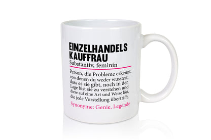 Einzelhandelskauffrau | Kauffrau Einzelhandel lustiger Spruch Geschenk Humor
