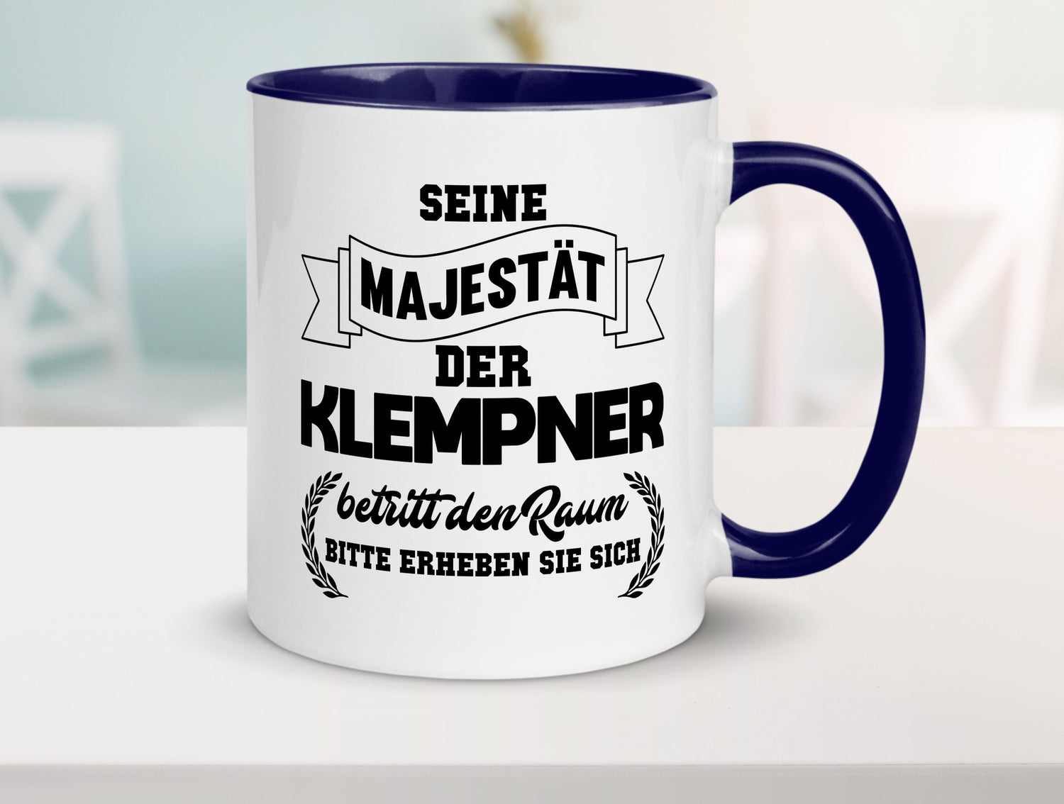 Der Klempner betritt den raum | Geschenk Humor Geschenkidee lustiger Spruch