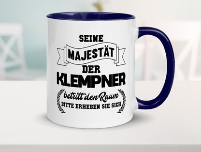 Der Klempner betritt den raum | Geschenk Humor Geschenkidee lustiger Spruch