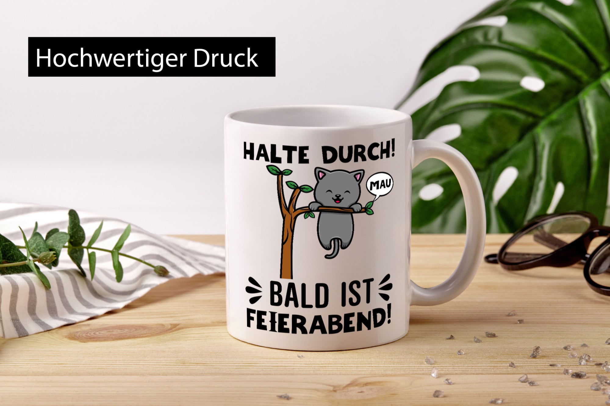 Feierabend! Geschenkidee Humor Tasse