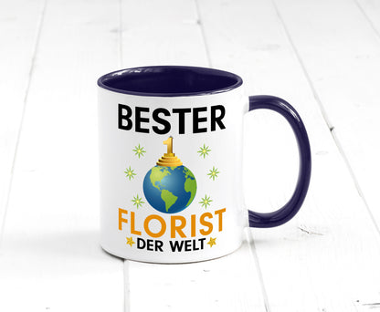 Welt Bester Florist | Blumen Verkäufer Humor Geschenkidee Tasse