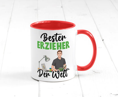 Bester Erzieher | Pädagoge Schule v2 Geschenk Humor Geschenkidee lustiger