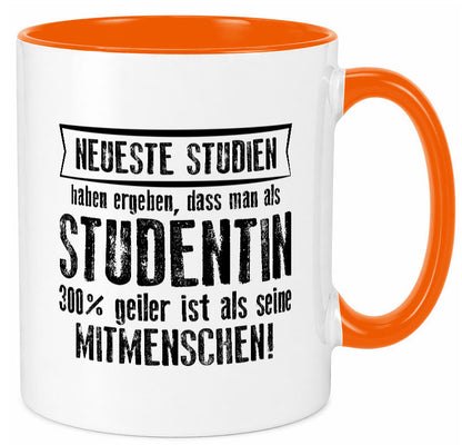 Neuste Studien: Studentin | Uni Studium Universität Geschenk Humor Geschenkidee