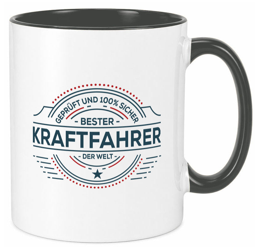 Geprüft und sicher: Kraftfahrer | Lastwagen LKW Fahrer Geschenk Humor