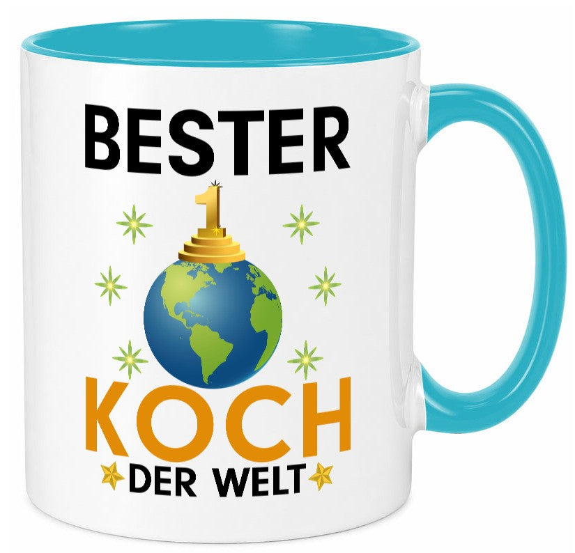 Welt Bester Koch | Chefkoch Humor Arbeit Kollegen Büro Geschenkidee Tasse