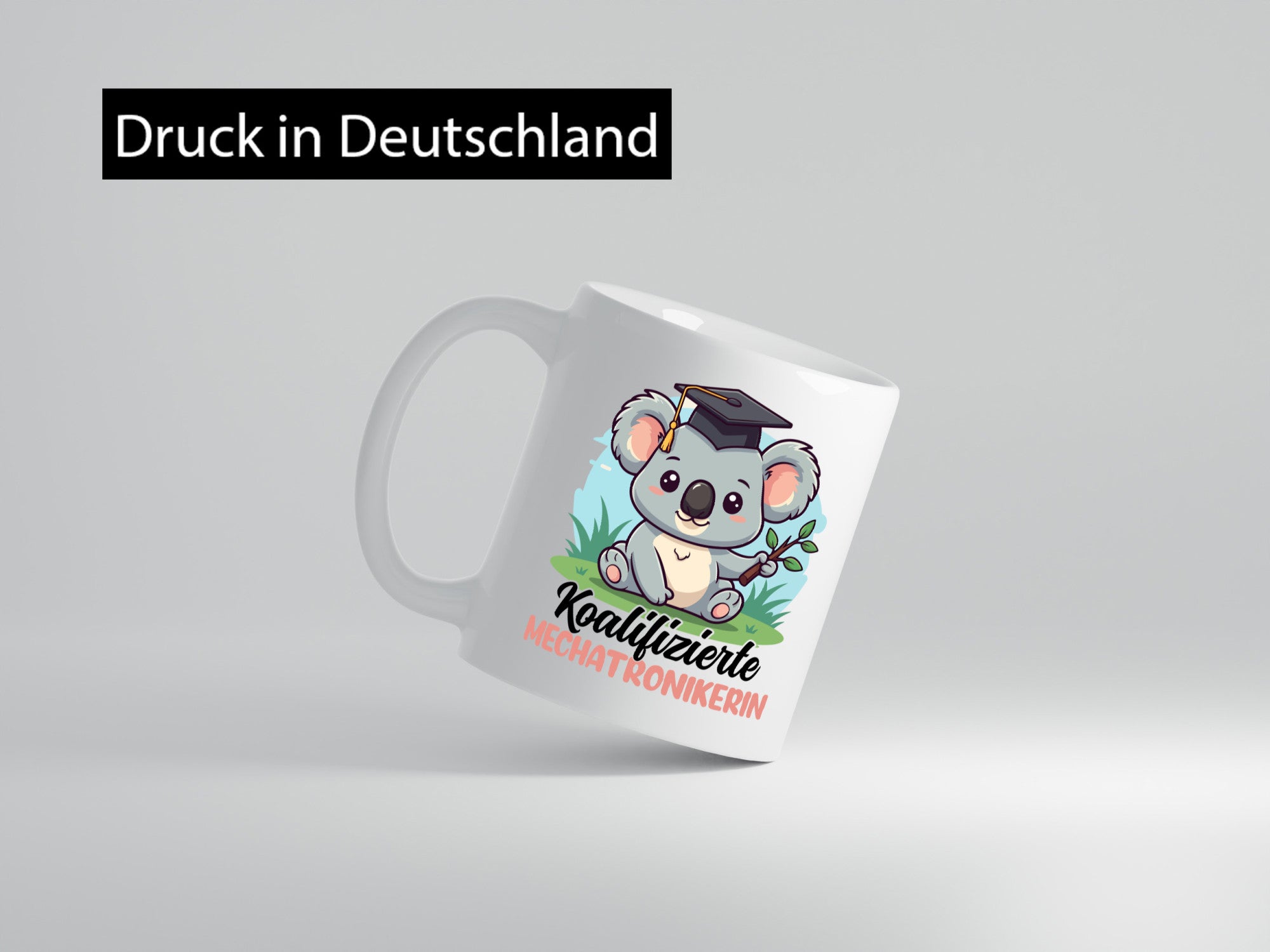 Koalifizierte Mechatronikerin | KFZ Werkstatt Geschenkidee Humor Tasse