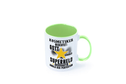 Bedeutung von Kosmetiker | Kosmetik Stylist Visagist Geschenkidee Humor Tasse