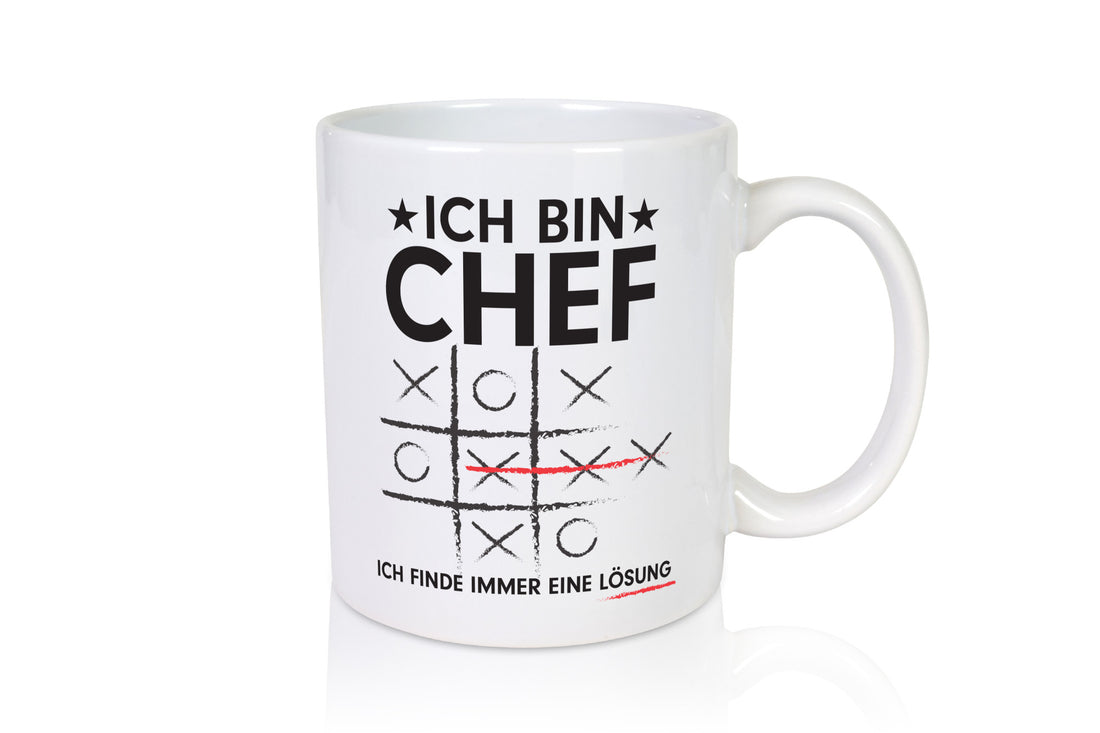 Lösung finden: Chef | Führungskraft Vorgesetzter v2 lustiger Spruch Geschenk