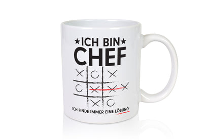 Lösung finden: Chef | Führungskraft Vorgesetzter v2 lustiger Spruch Geschenk