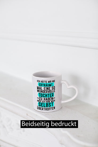 Wundervolle Tochter | Liebe Papa Vatertag Humor lustiger Spruch Geschenk