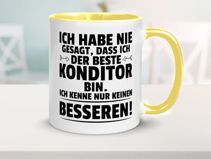 Der Beste Konditor | Konditorei Geschenkidee Humor Tasse
