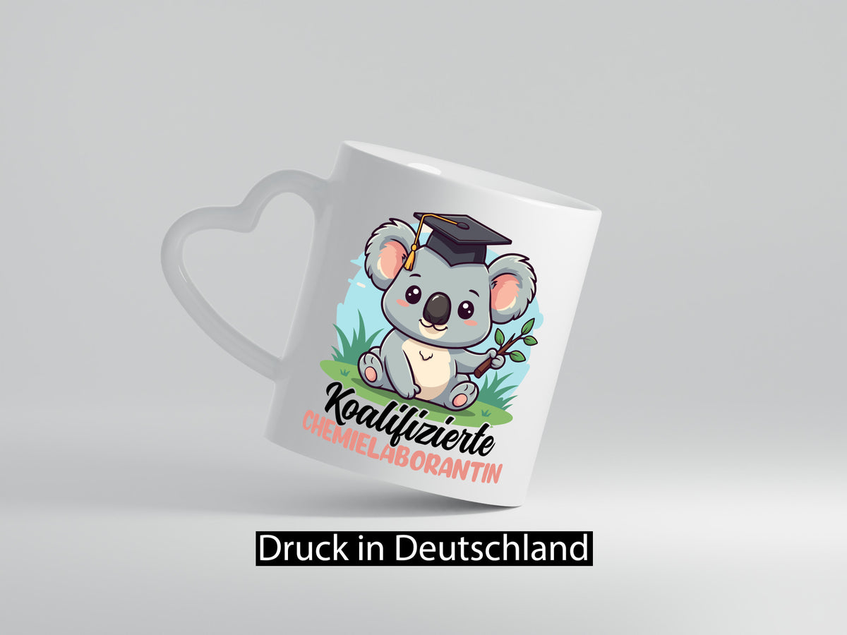 Koalifizierte Chemielaborantin | Laborantin Chemie lustig Humor Geschenkidee Tasse