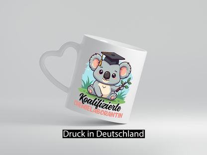 Koalifizierte Chemielaborantin | Laborantin Chemie lustig Humor Geschenkidee Tasse
