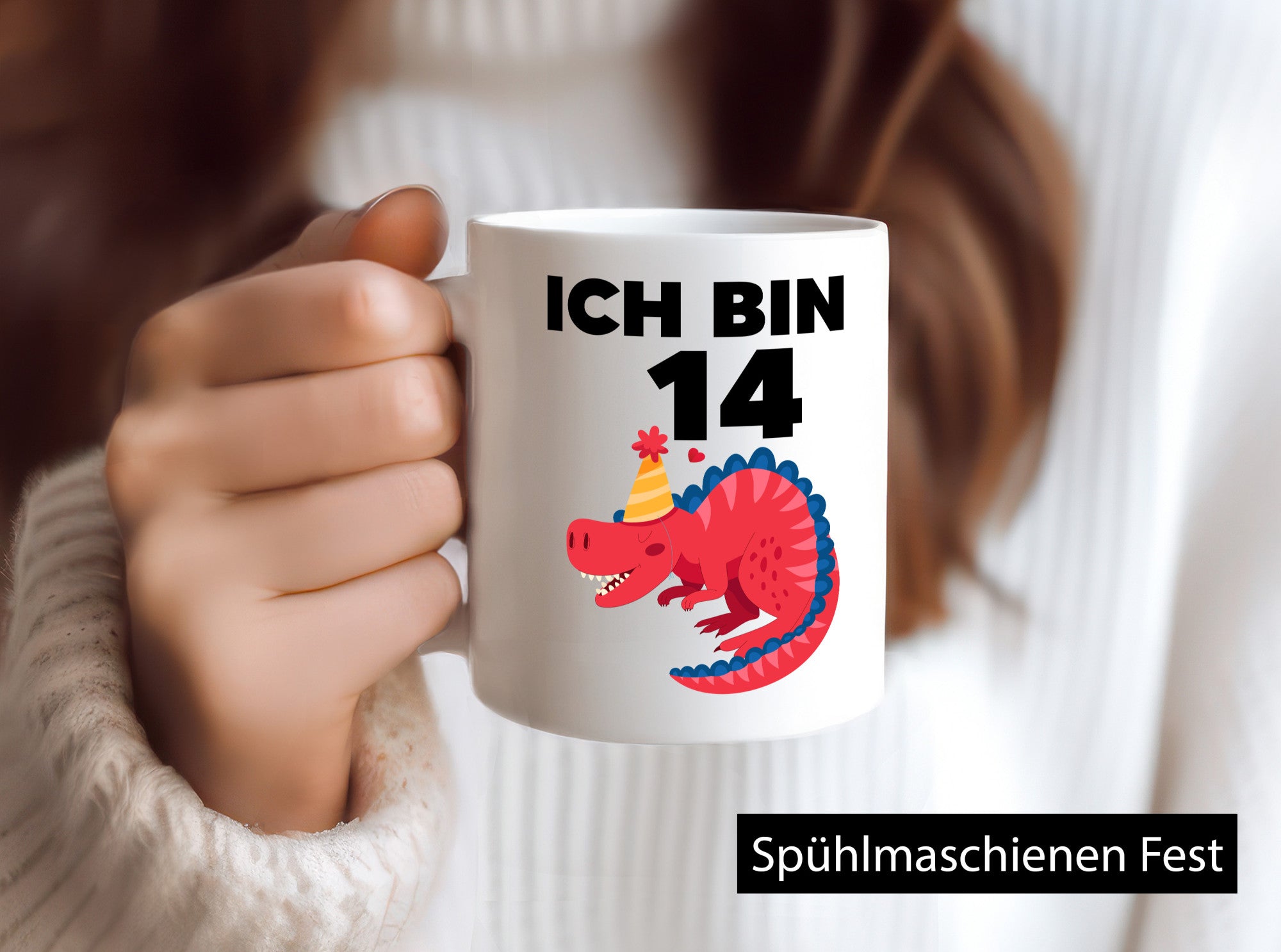 14. Geburtstag | Dino Dinosaurier 14 Jahre Geschenk Geschenkidee lustiger