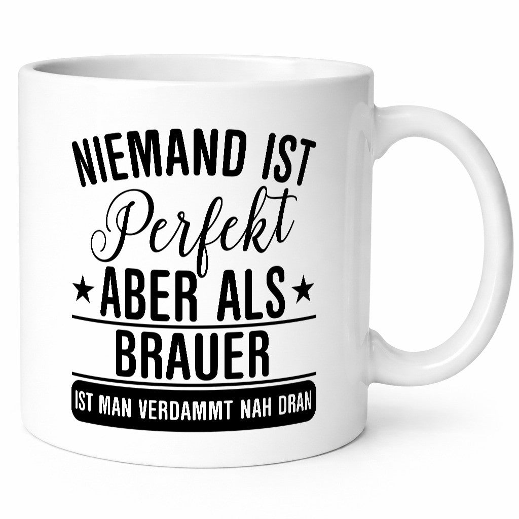 Verdammt nah dran: Brauer | Bier Brauerei lustig Humor Geschenkidee Geschenk