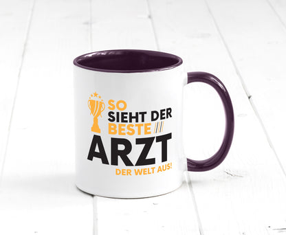 Der Weltbeste Arzt | Medizin Doktor Facharzt lustiger Spruch Geschenk Humor Tasse