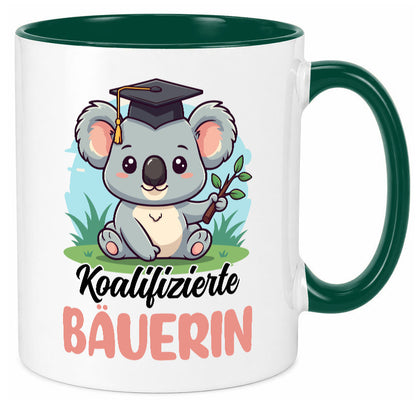 Koalifizierte Bäuerin | Bauernhof Landwirtschaft lustiger Spruch Geschenk Humor