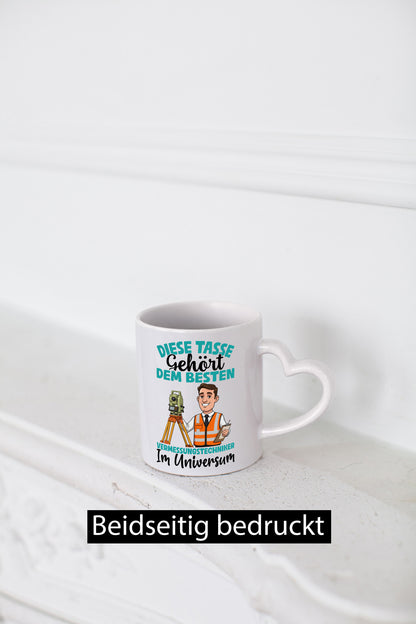 Im Universum: Vermessungstechniker | Techniker lustiger Spruch Geschenk Humor