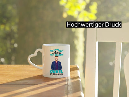 Im Universum: Onkel | Neffe Bruder Familie lustiger Spruch Geschenk
