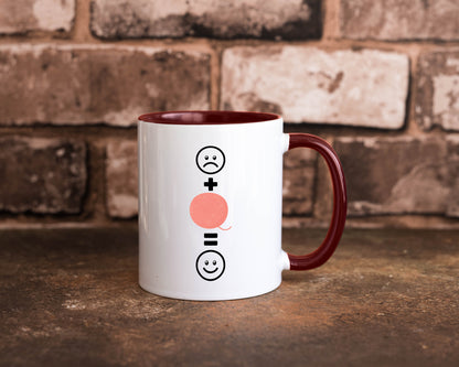Wolle | Häkeln |Glücklich Geschenk Humor Geschenkidee lustiger Spruch Tasse