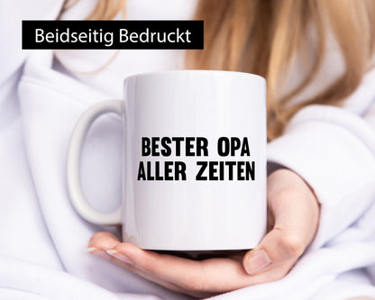 Bester Opa aller Zeiten | Großvater Humor Familie Geschenkidee Tasse