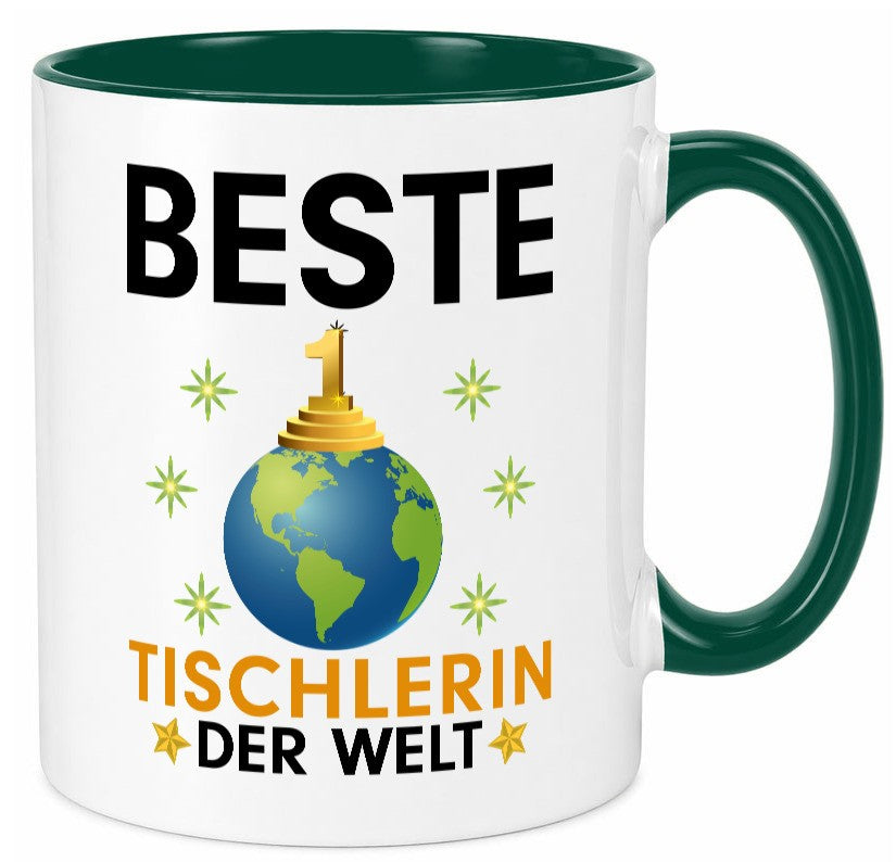 Welt Beste Tischlerin | Tischlerei Geschenkidee Humor Tasse
