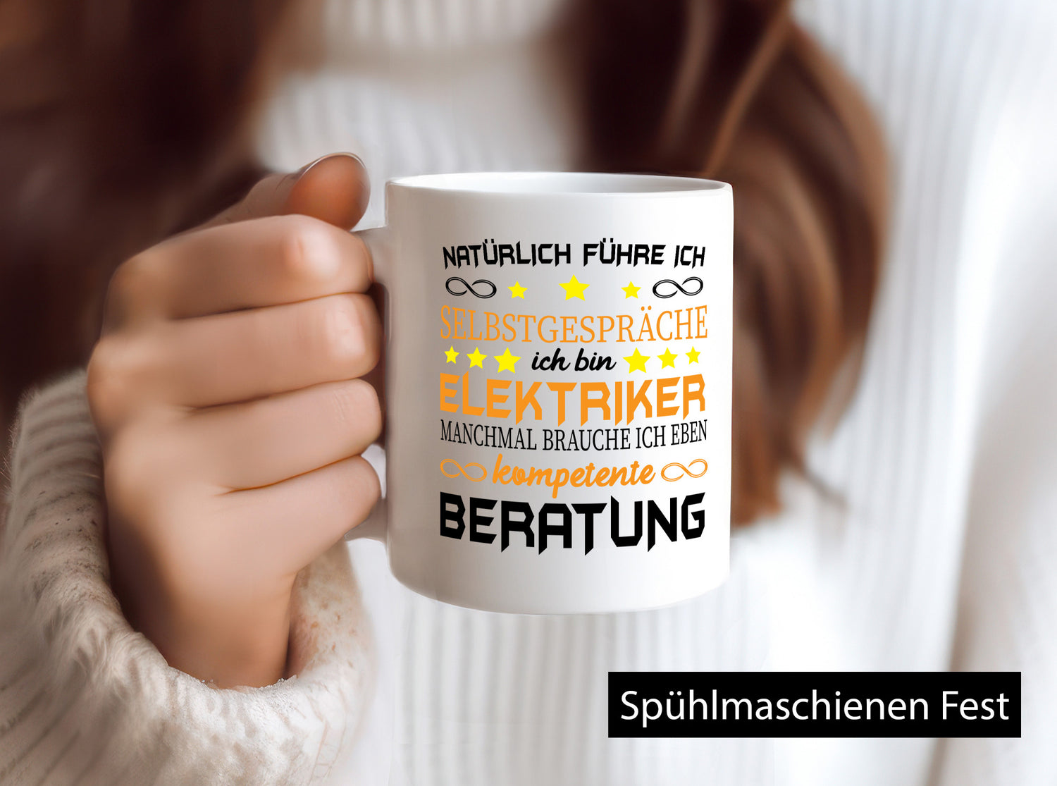 Elektriker | BrauchSelbstgespräche brauche beratung Humor Geschenkidee Tasse