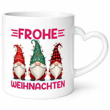 Drei Zwerge | Frohe Weihnachten Weihnachtszwerge lustiger Spruch Geschenk Humor