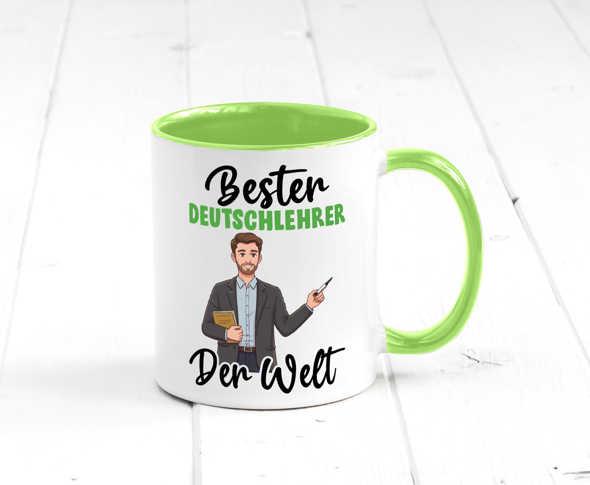 Bester Deutschlehrer | Lehrer Schule v2 lustiger Spruch Geschenk Humor