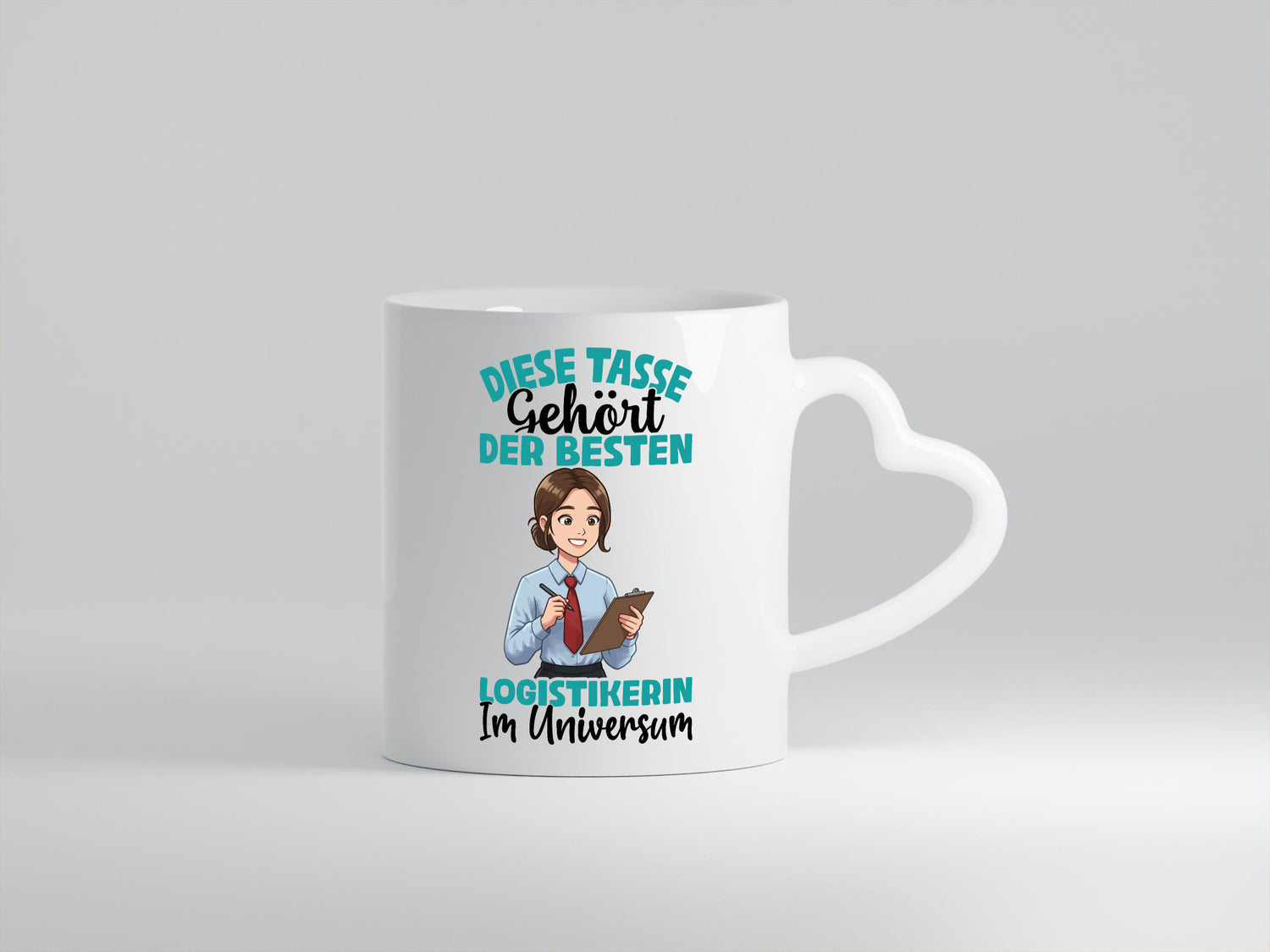 Im Universum: Logistikerin | Logistik lustig Humor Geschenkidee Geschenk Tasse