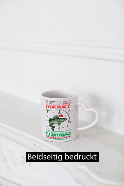Merry Fishmas | Ugly Christmas Angler Angeln lustiger Spruch Geschenk Humor
