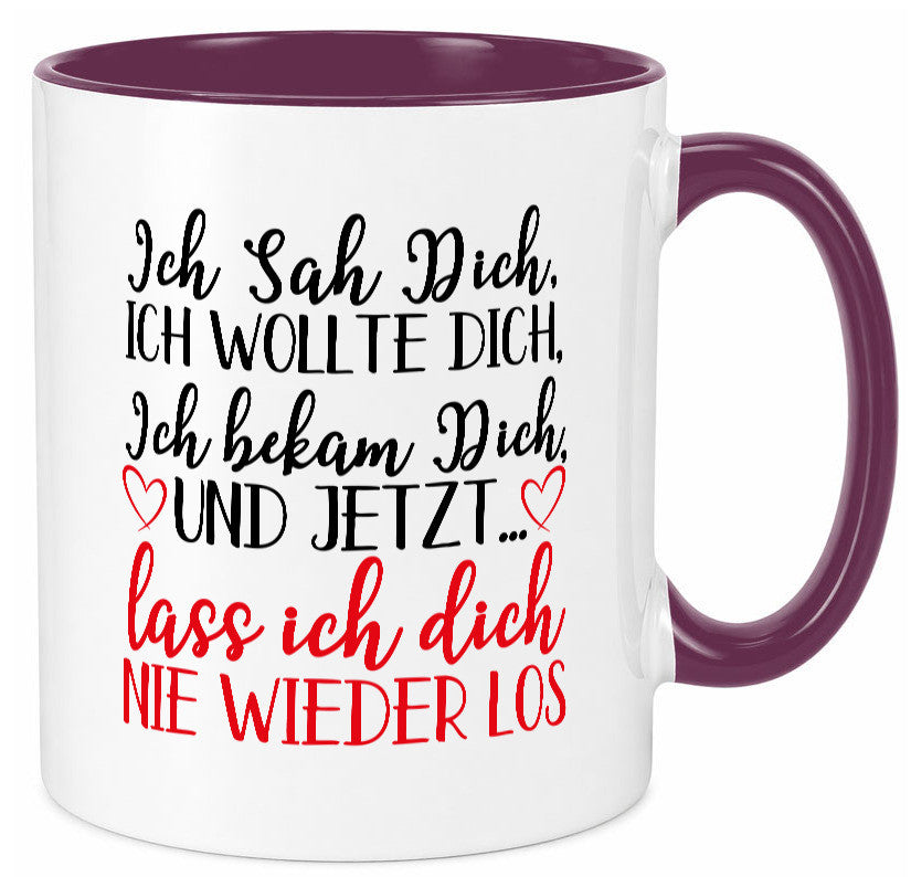 Ich will dich lustig Humor Geschenkidee Geschenk Tasse