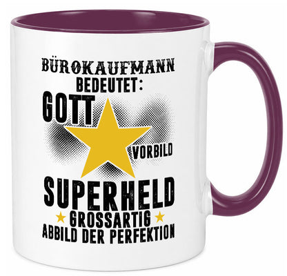 Bedeutung von Bürokaufmann | Kaufmann Humor Arbeit Kollegen Büro Geschenkidee