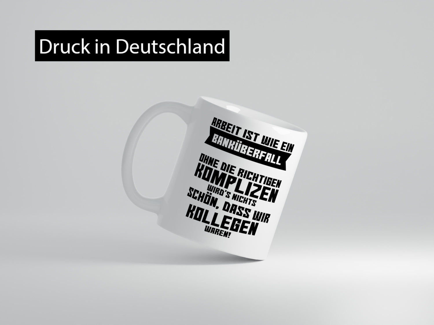 Arbeit | Kollegen Komplizen Jobwechsel Abschied Büro lustiger Spruch Geschenk