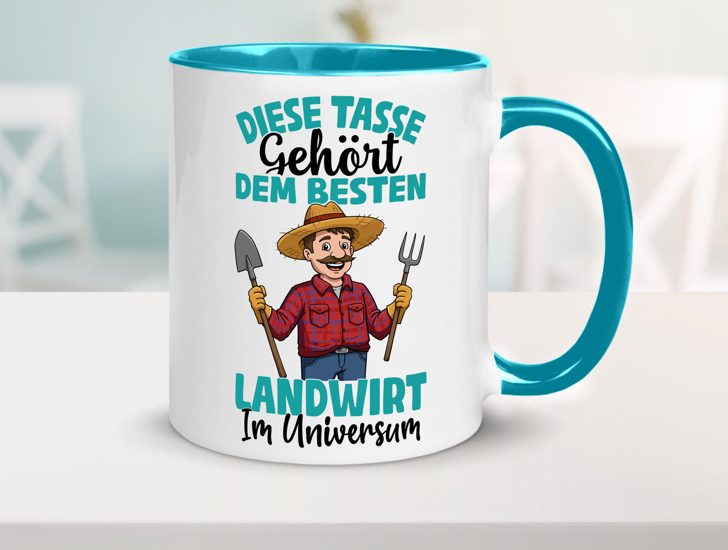 Im Universum: Landwirt | Bauer Landwirtschaft lustiger Spruch Geschenk Humor
