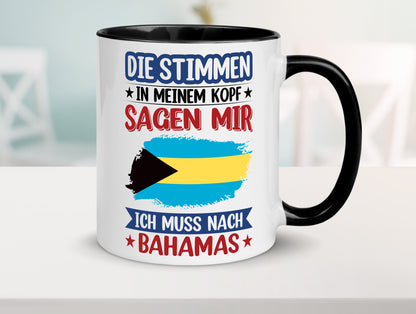 Bahamas | Urlaub Stimmen in meinem Kopf Traumland Geschenk Humor Geschenkidee