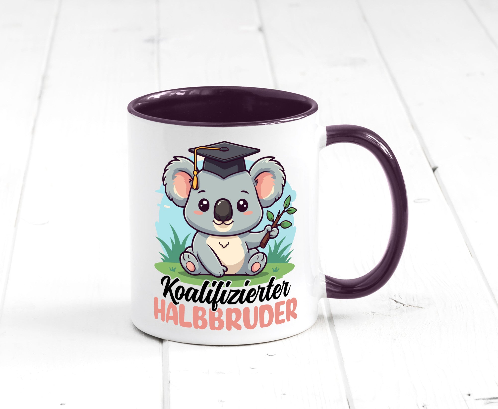 Koalifizierter Halb Bruder | Stiefvater Stiefmutter Geschenk Familie