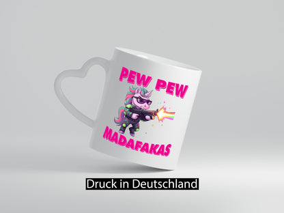 Pew Madafakas vl3 lustig Humor Geschenkidee Geschenk Tasse