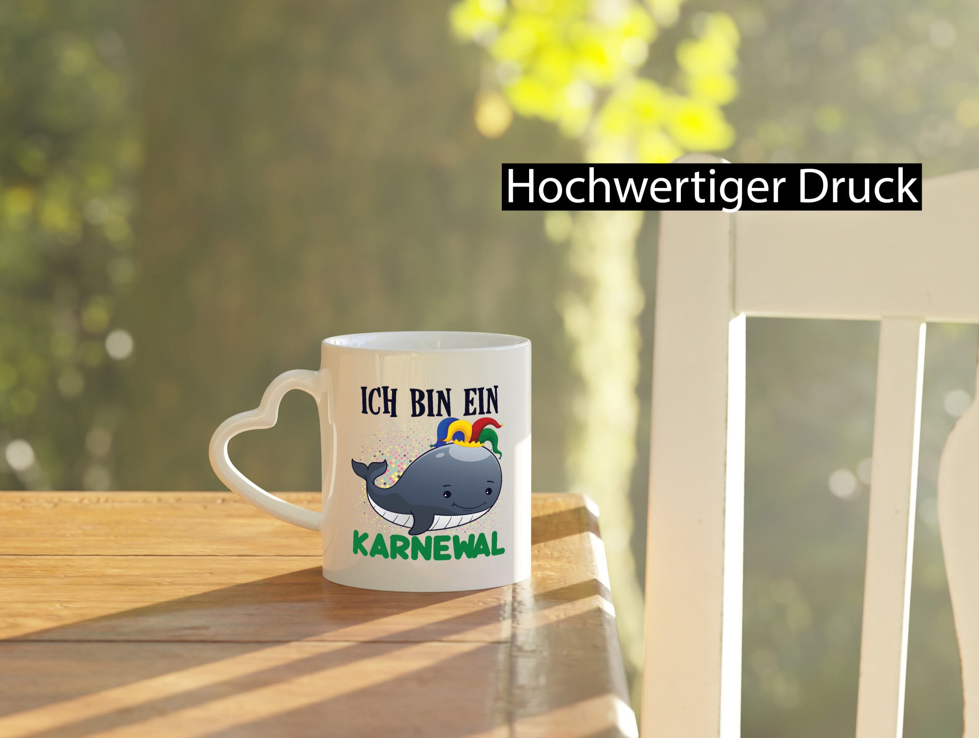 ich bin ein Karnewal | Wal lustig Humor Geschenkidee Geschenk Tasse