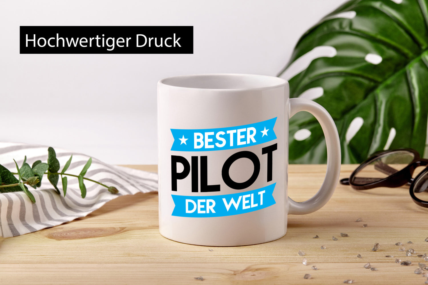 Bester Pilot | Flugzeug Piloten Geschenk Humor Geschenkidee lustiger Spruch