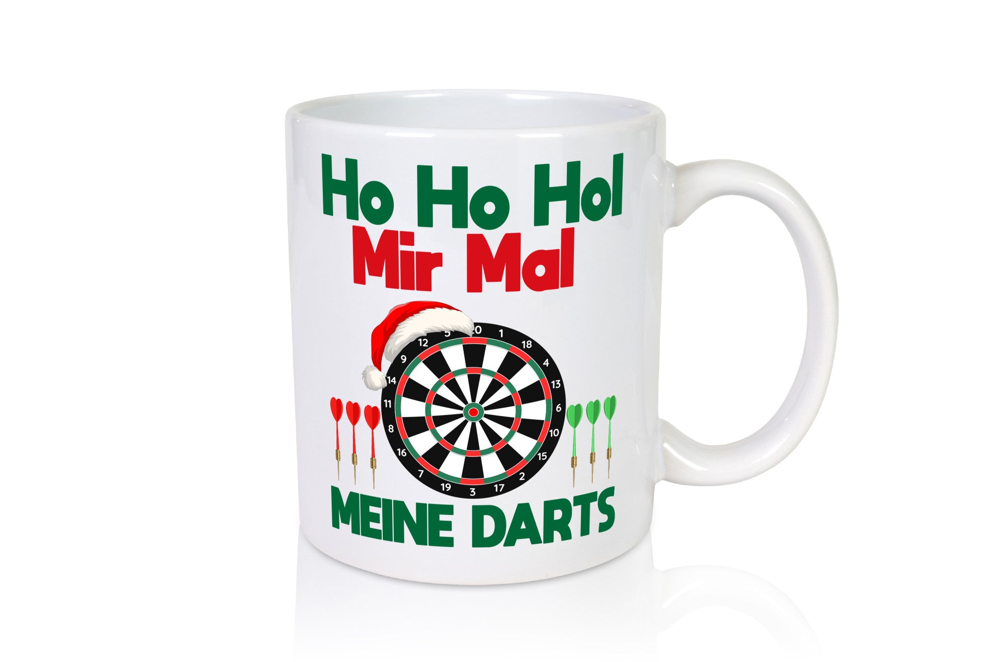 Ho mir mal ein Bier | Dart Ugly Christmas lustig Humor Geschenkidee Geschenk