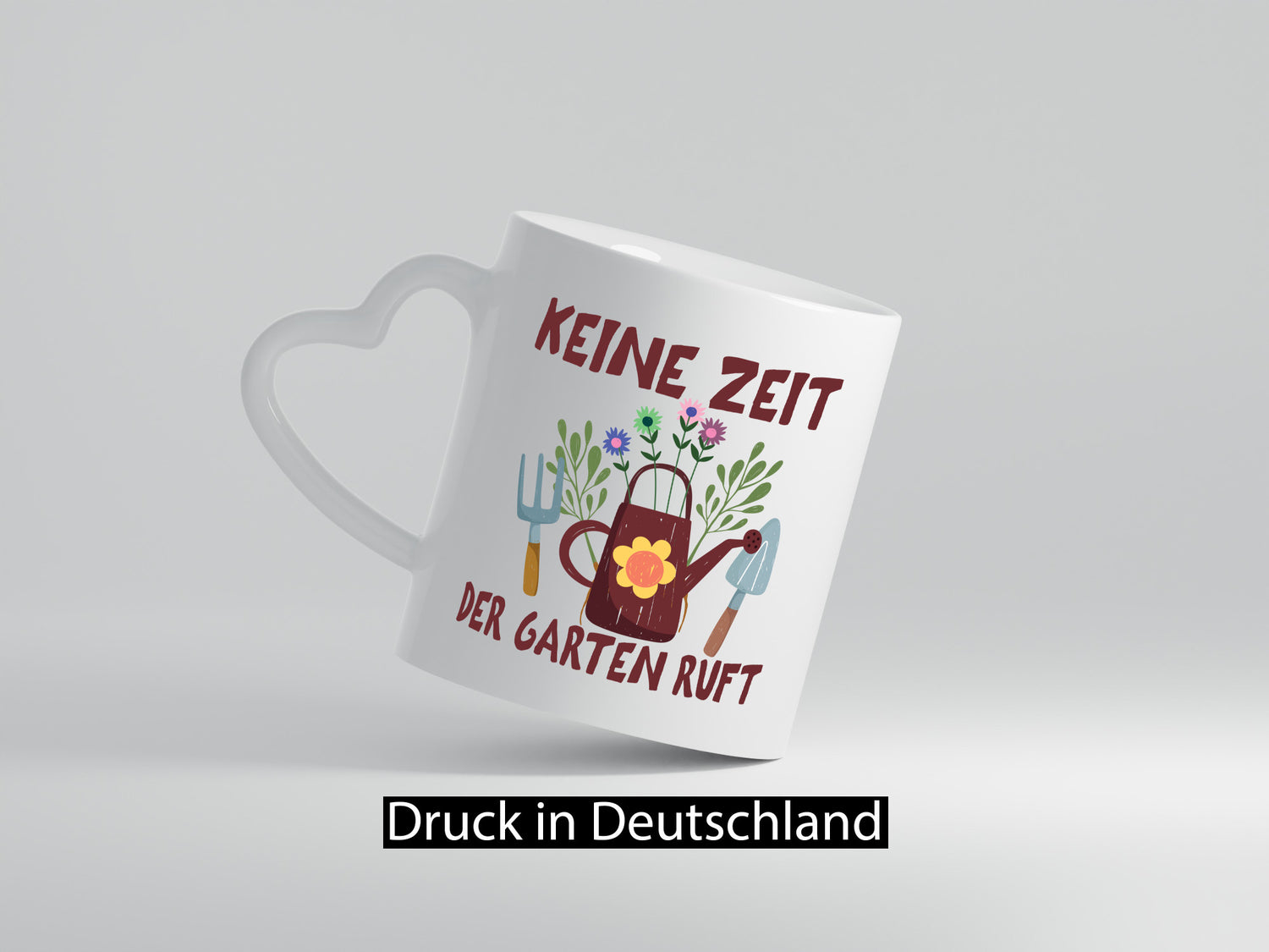 Keine Zeit der Garten ruft | Gärtner Gartenarbeit lustiger Spruch Geschenk