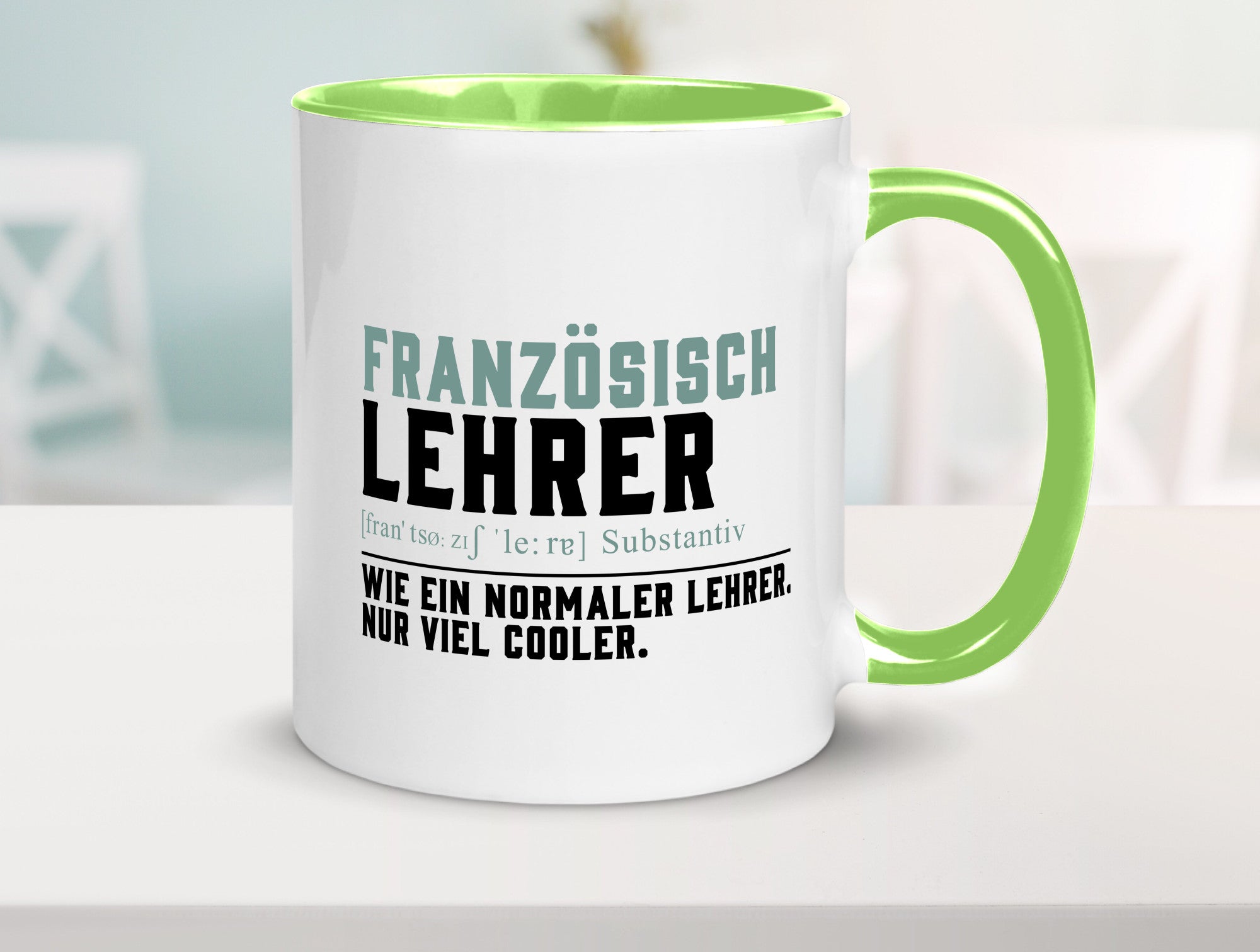 Französischlehrer | Lehrer Unterricht Lieblingslehrer lustig Humor Geschenkidee