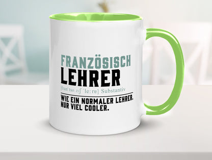 Französischlehrer | Lehrer Unterricht Lieblingslehrer lustig Humor Geschenkidee