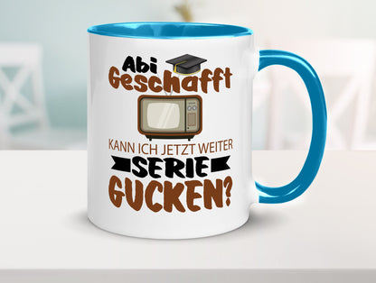 Abi Geschaft | Serie Gucken Bachlor Abitur Geschenk Humor Geschenkidee lustiger