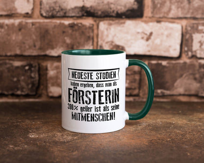 Neuste Studien: Försterin | Forst Arbeit Geschenkidee Kollegen Büro Humor Tasse